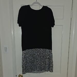 Kate Spade Black and White Sheath Mini Dress
